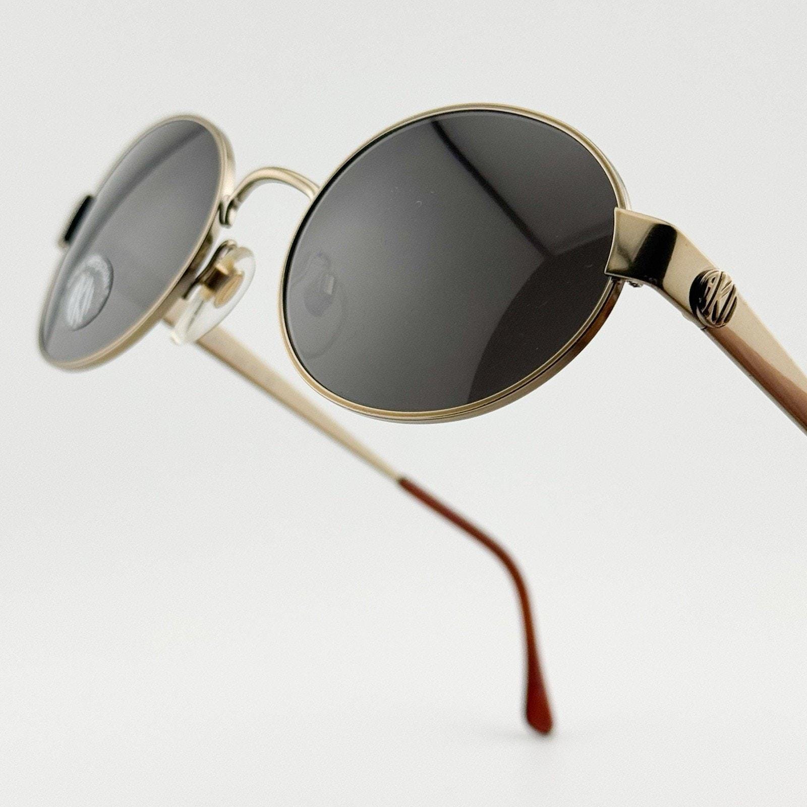 Vintage ANNE KLEIN II 8005 Sunglasses Rare Italy Oval Frame  display picture 1