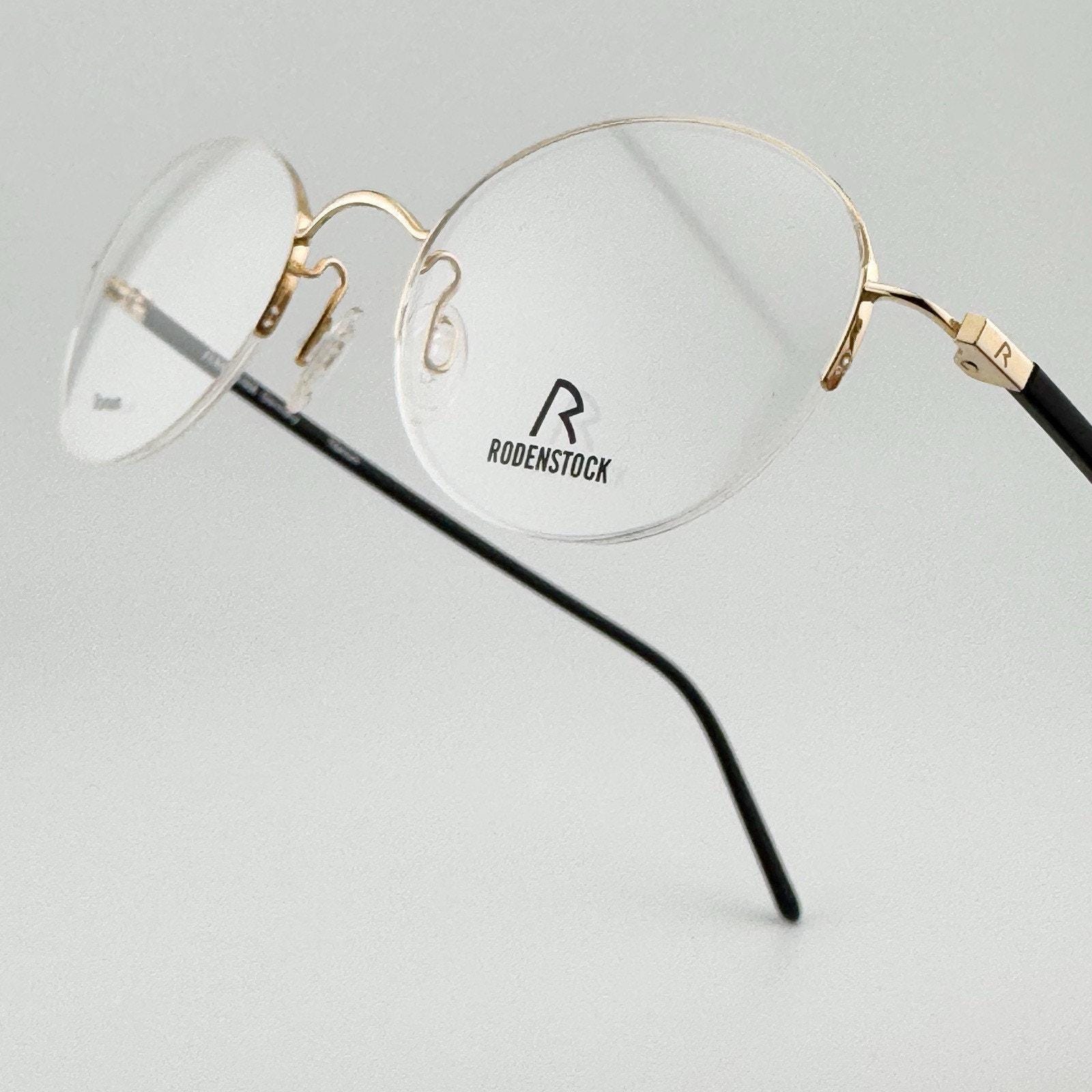 正規品 Rodenstock ドイツ製 チタン製アイウェア R 7052 A 眼鏡 48mm 