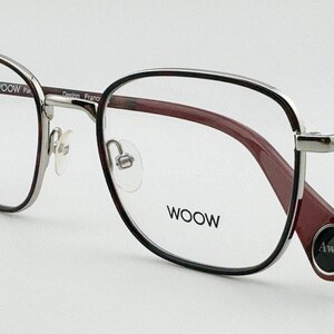 WOOW Eyewear TAKE AWAY 2 Eyeglass Frame Bold Beautiful Shiny Palladium image 5