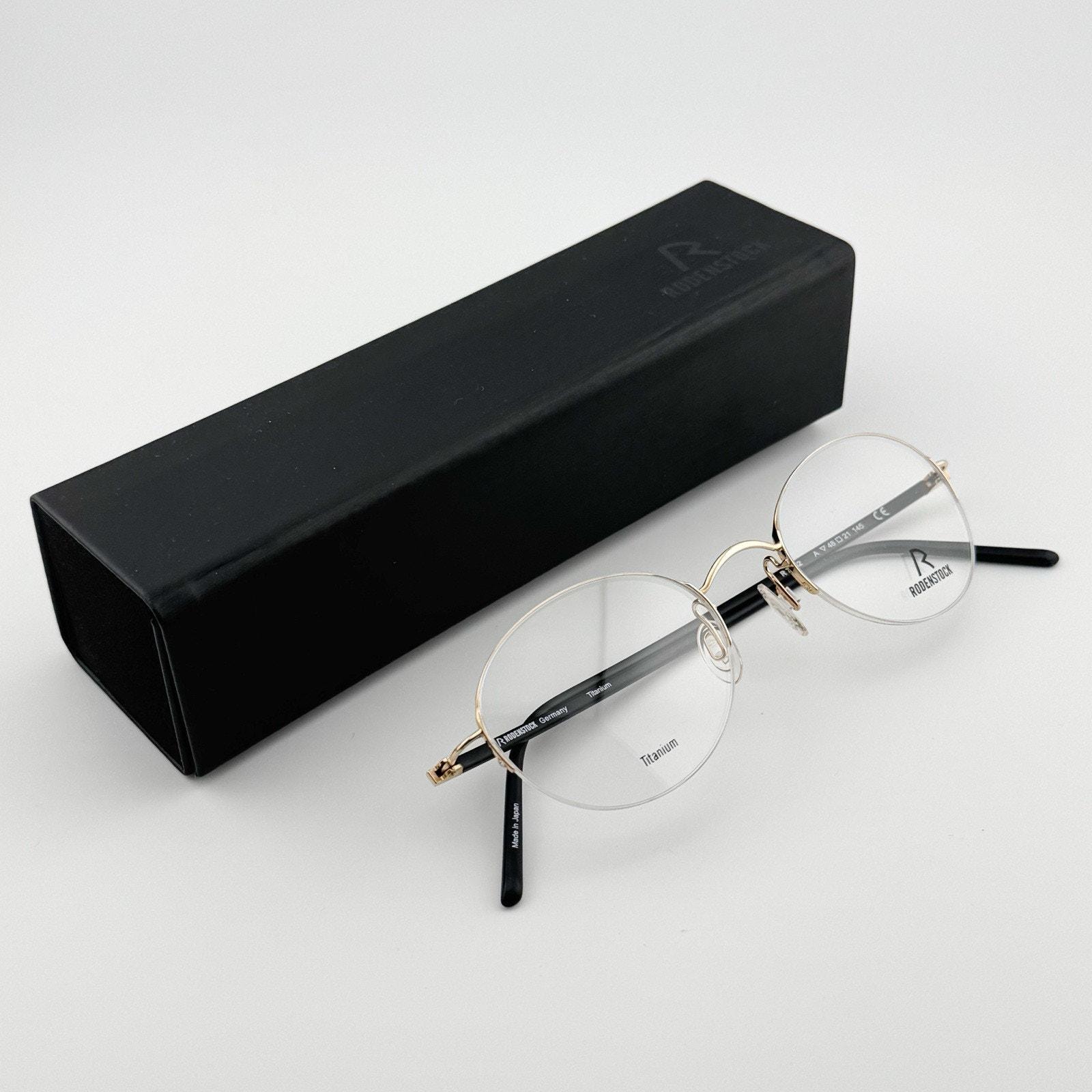 正規品 Rodenstock ドイツ製 チタン製アイウェア R 7052 A 眼鏡 48mm 
