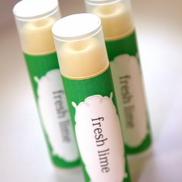 FRESH LIME lip balm