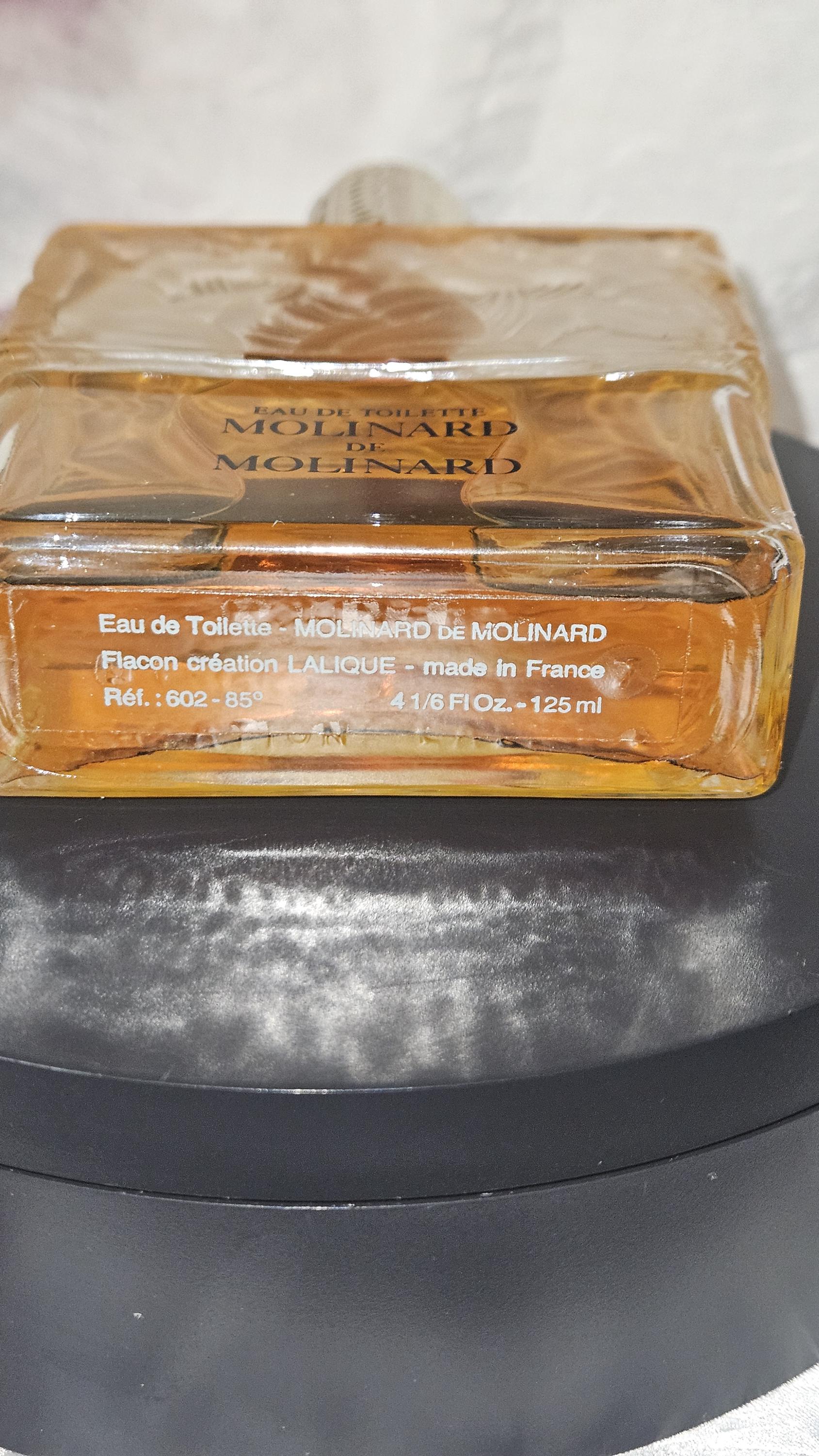 Vintage Molinard De Molinard Eau De Toilette, Frosted Nude Bottle 