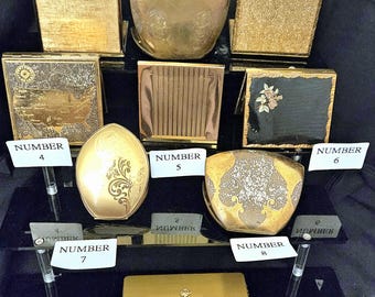 NEW #2  Vintage Powder Compact Collection.