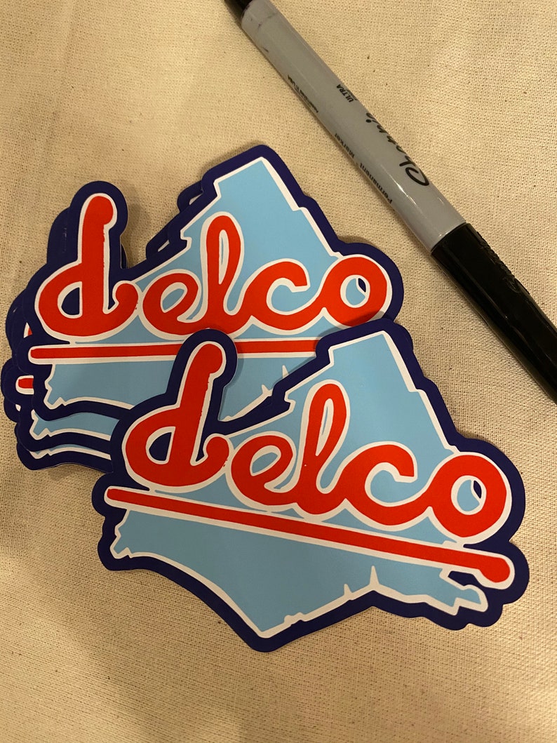 Delco PHILS Sticker - Etsy