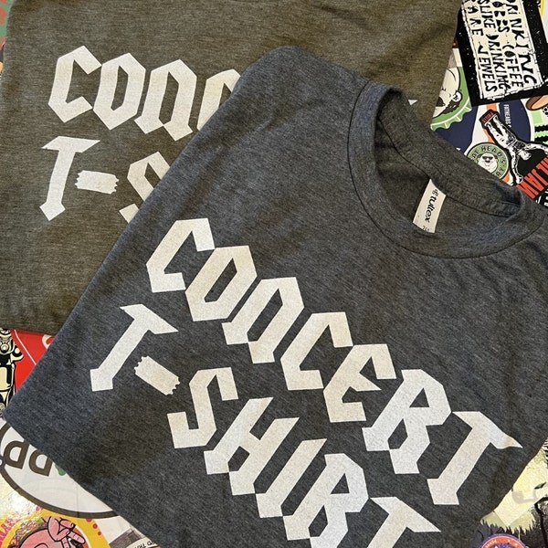 1st Concert T Shirt - Etsy