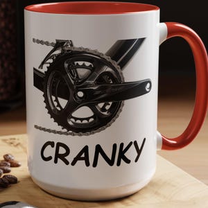 Tasse de café drôle de vélo, cadeau pour les cyclistes, tasse de cadeau de cyclisme d'humour pour lui elle, tasse de café de vélo de route, cadeau unique d'amant de vélo