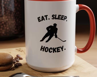 Taza para amantes del hockey: regalo de café para los fanáticos del hockey