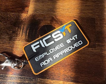 Satisfactory inspired keychain | Automation & Factory Sim Inspired | Gamer Gift