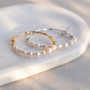 Natural Pearl Bangle