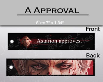 A Approval Key Chain