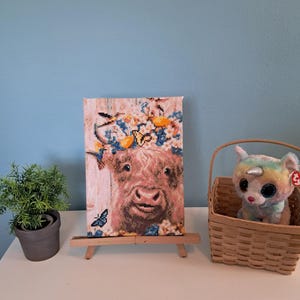 Highland Cow Diamond Painting