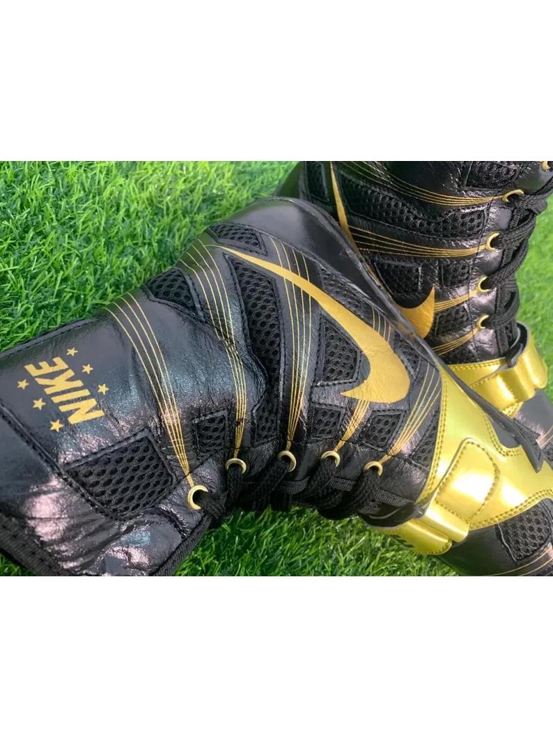 Black And Gold Nike Boxing Boots Nike Hyperko Limited Edition