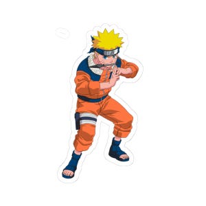 Naruto Uzumaki Kiss-Cut Stickers | Naruto