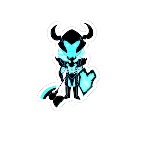Iron Solo Leveling Anime Shadow Kiss-Cut Stickers