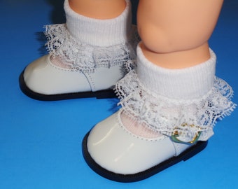 SHOES TO FIT THE AMERICAN GALOOB BABY FACE GIRL DOLL AQUA BLUE SHINY MARYJANE SHOES TO FIT THE AMERICAN GALOOB BABY FACE GIRL DOLL AQUA BLUE SHINY MARYJANE