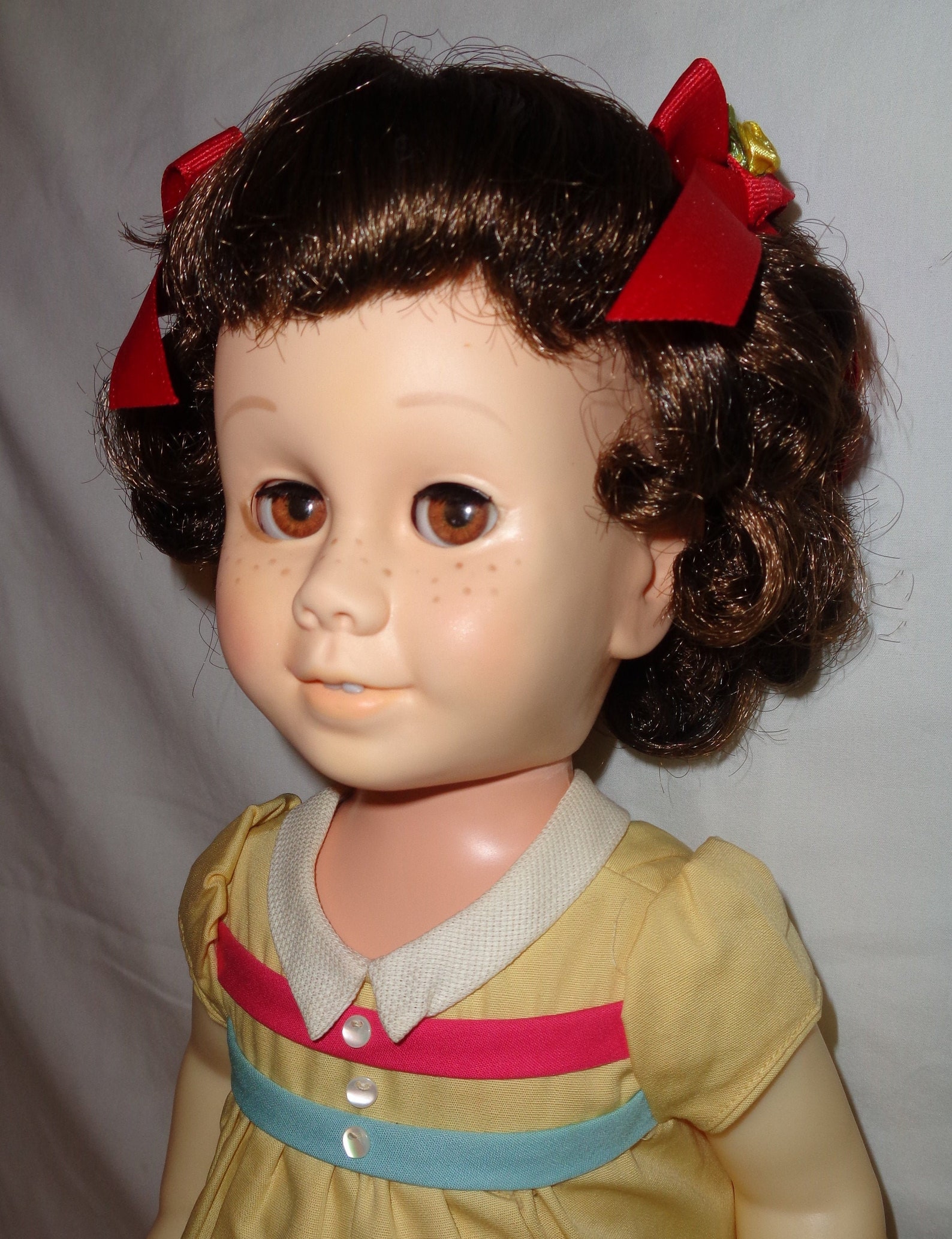 Mattel 1962 Chatty Cathy Doll 4 BROWN Eyes ORIGINAL Etsy