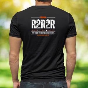 R2R2R Grand Canyon Epic Hiking T-Shirt, Rim to Rim Rim Finisher Shirt for the Ultimate Hiking Accomplishment