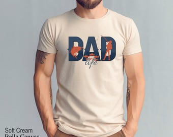 Fisherman Dad Graphic Tees, Fishing Lover Shirt, Fishing Joke Shirt, Fishing Gifts for Men, Funny Dad Gift, Cool Fishing Tee, Dad Gift
