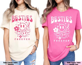 Comfort Colors Besties Tshirt, Matching Best Friend Outfit, Best Friend Birthday Tees, Best Friend Forever Shirt, Sisters Matching Tees,,