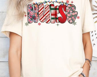 Christmas Nurse tshirt, Christmas Nursing Shirt,Nurse Life Christmas Shirt, Christmas Gift for Nurse,Xmas Nurse Shirt,Christmas Nurse Crew