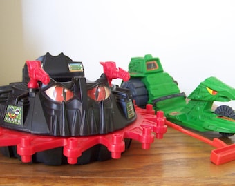Vintage MOTU Roton & Road Ripper Vehicles: Complete/1983