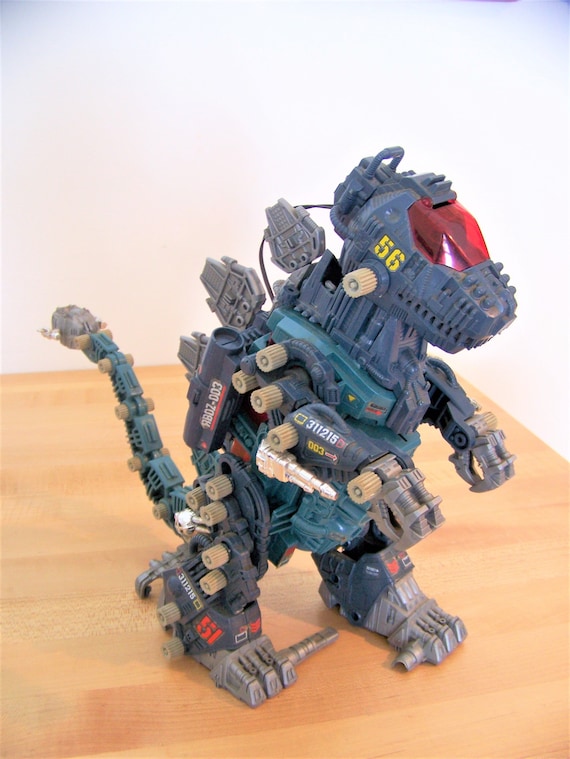 1985 Zoid Motorized Walking Dinosaur Rare Tomy Terox/trex Etsy