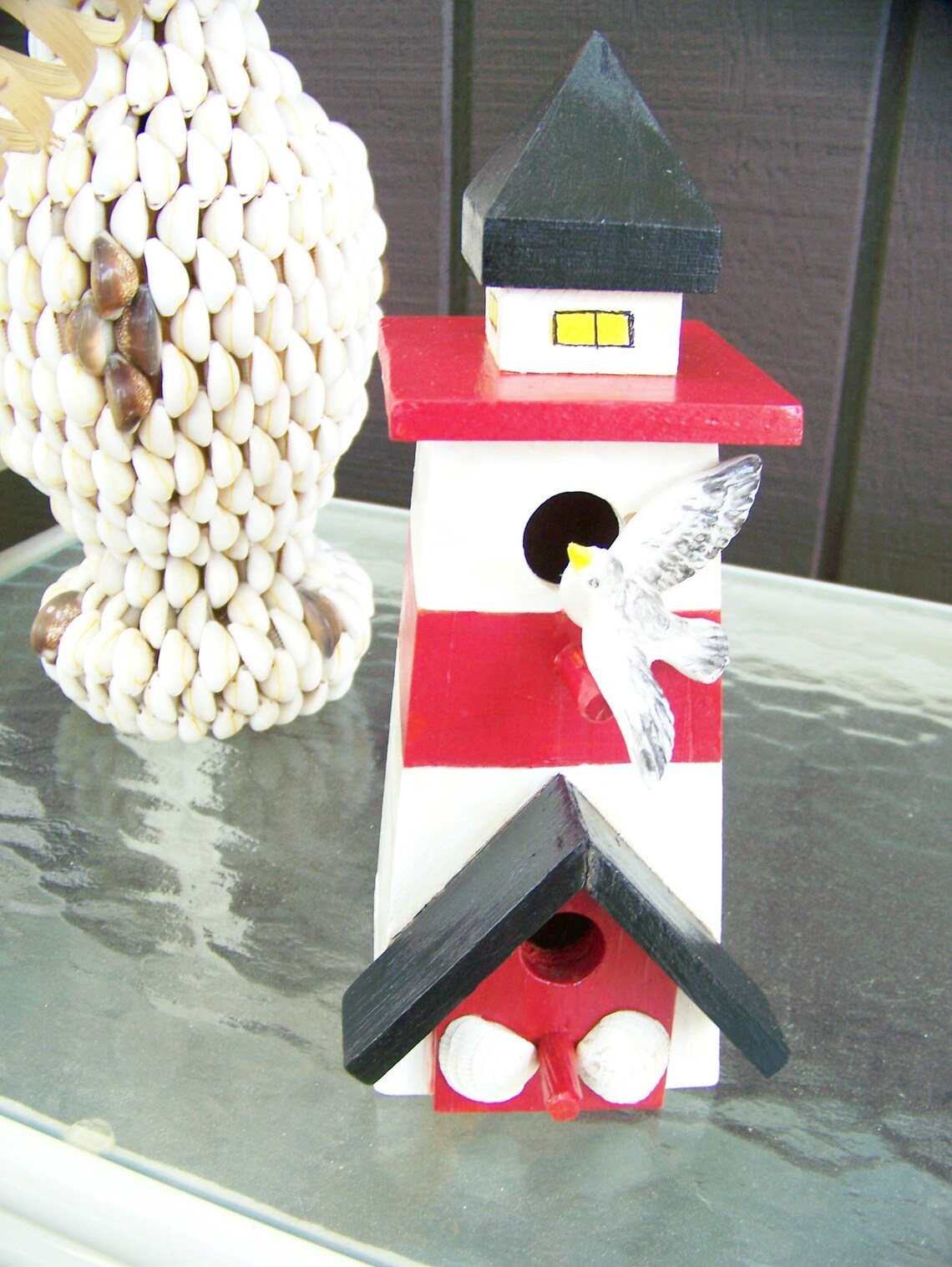 Personalized Lighthouse Birdhouse Gift for Him Etsy