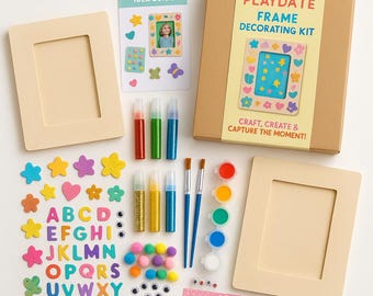 DIY Picture Frame Decorating Kit Kids Craft Activity