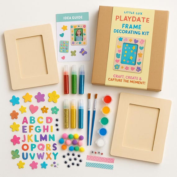 DIY Picture Frame Decorating Kit Kids Craft Activity