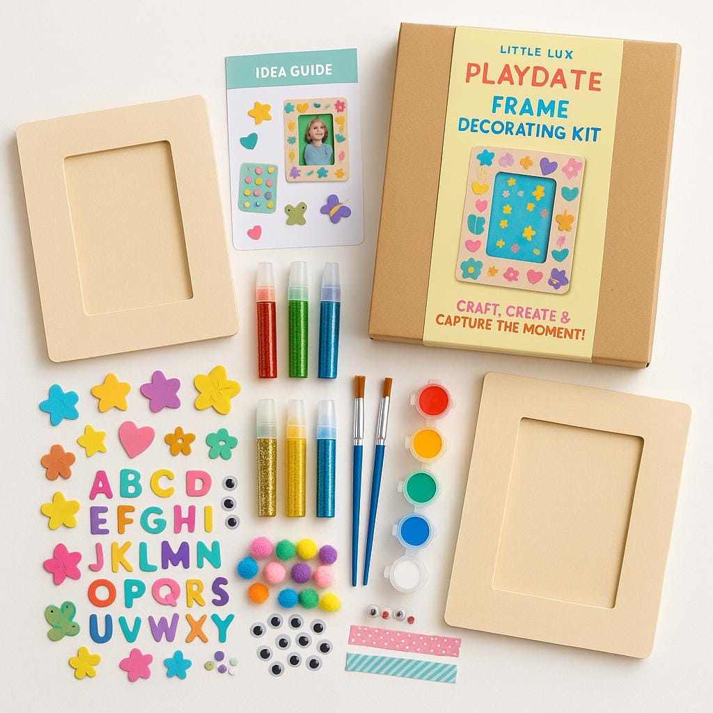 DIY Picture Frame Decorating Kit Kids Craft Activity