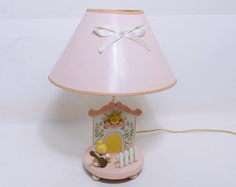 Vintage Kinderzimmer 3-Beleuchtung Position Tischlampe mit Schatten