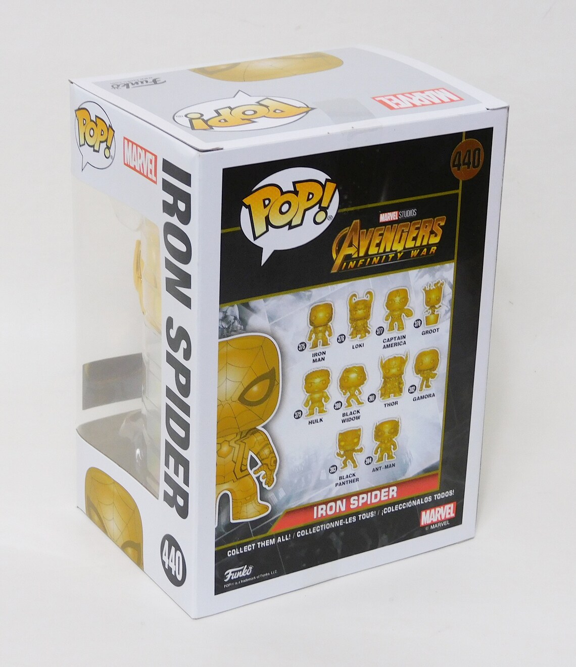 NEW-Funko Pop Marvel Studios Iron Spider 440 The First Ten | Etsy