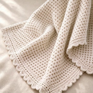 Modèle de point gaufré classique facile au crochet, crochet adapté aux débutants (téléchargement PDF)