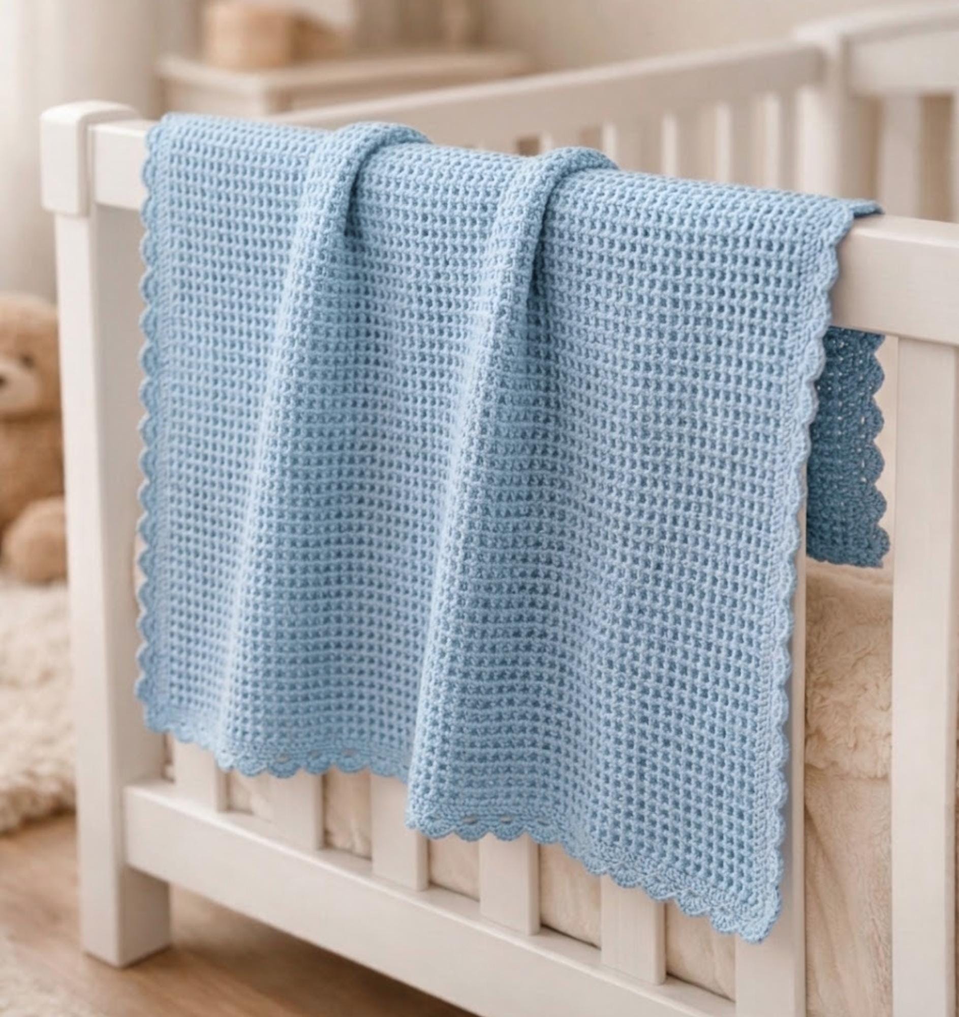 Classic Waffle Stitch Crochet