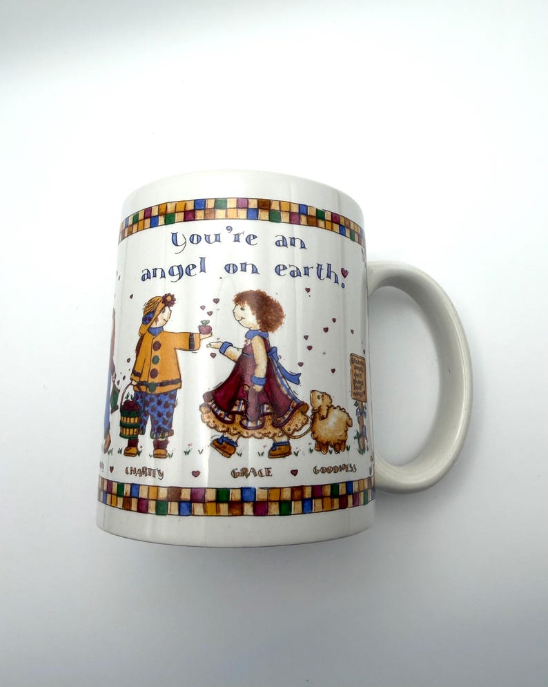 Vintage mug | The Angel in You collection by Abbey Press image 1