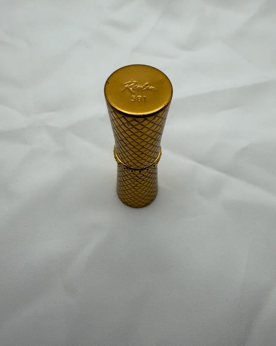 Vintage makeup | Revlon 581 Futurama lipstick case EMPTY