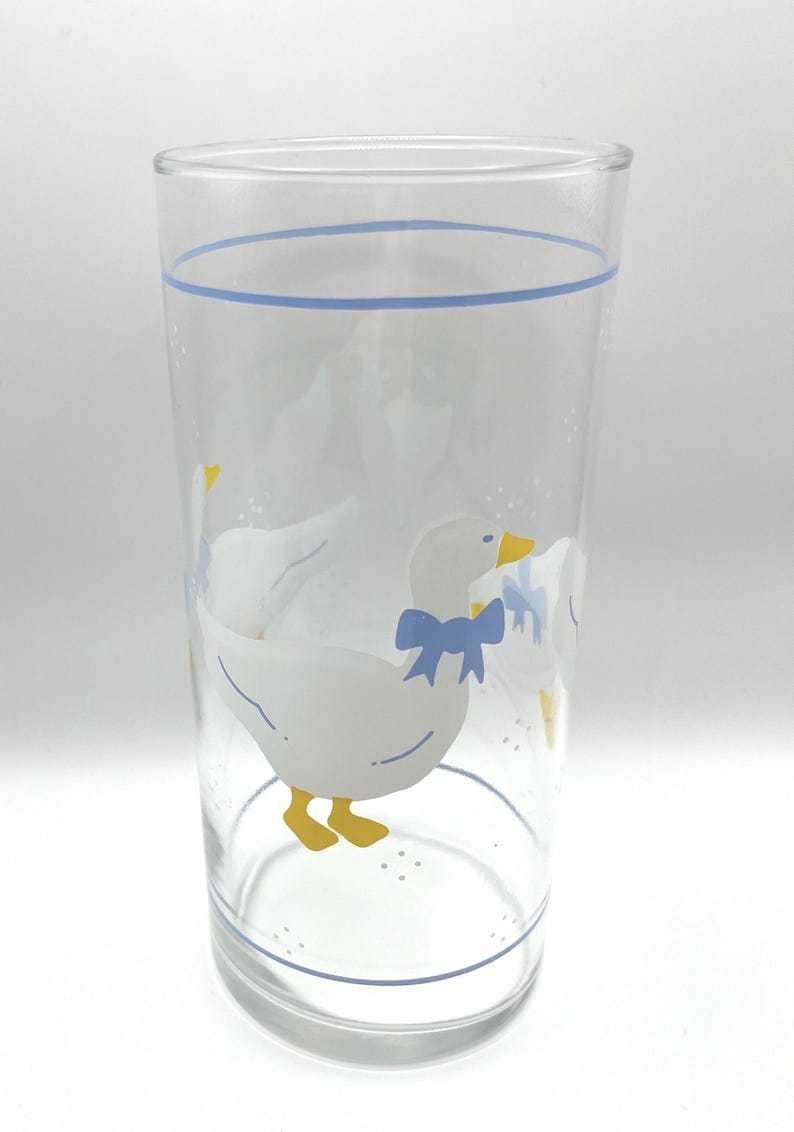 Vintage canister | Country Geese storage jar | cottagecore decor image 10