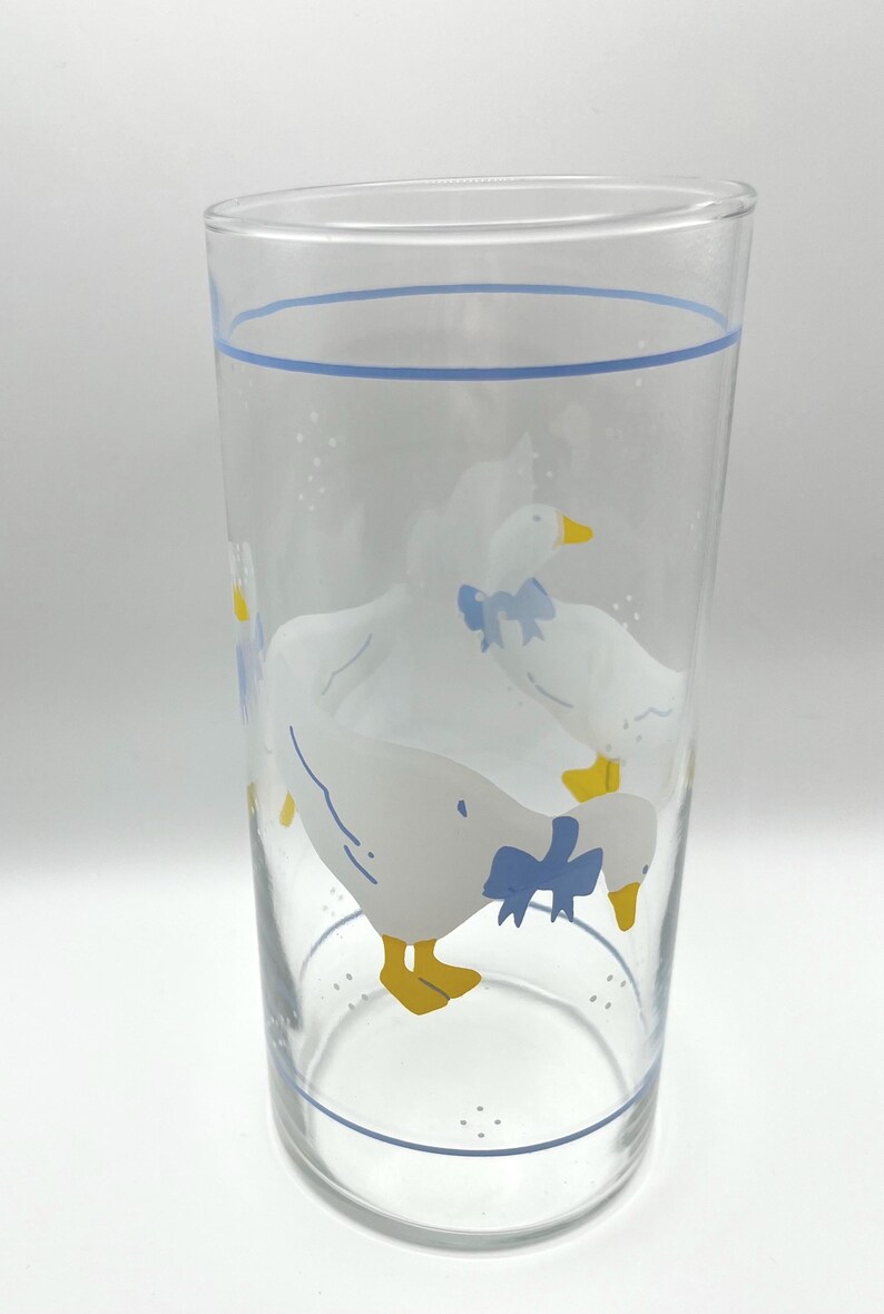 Vintage canister | Country Geese storage jar | cottagecore decor image 11