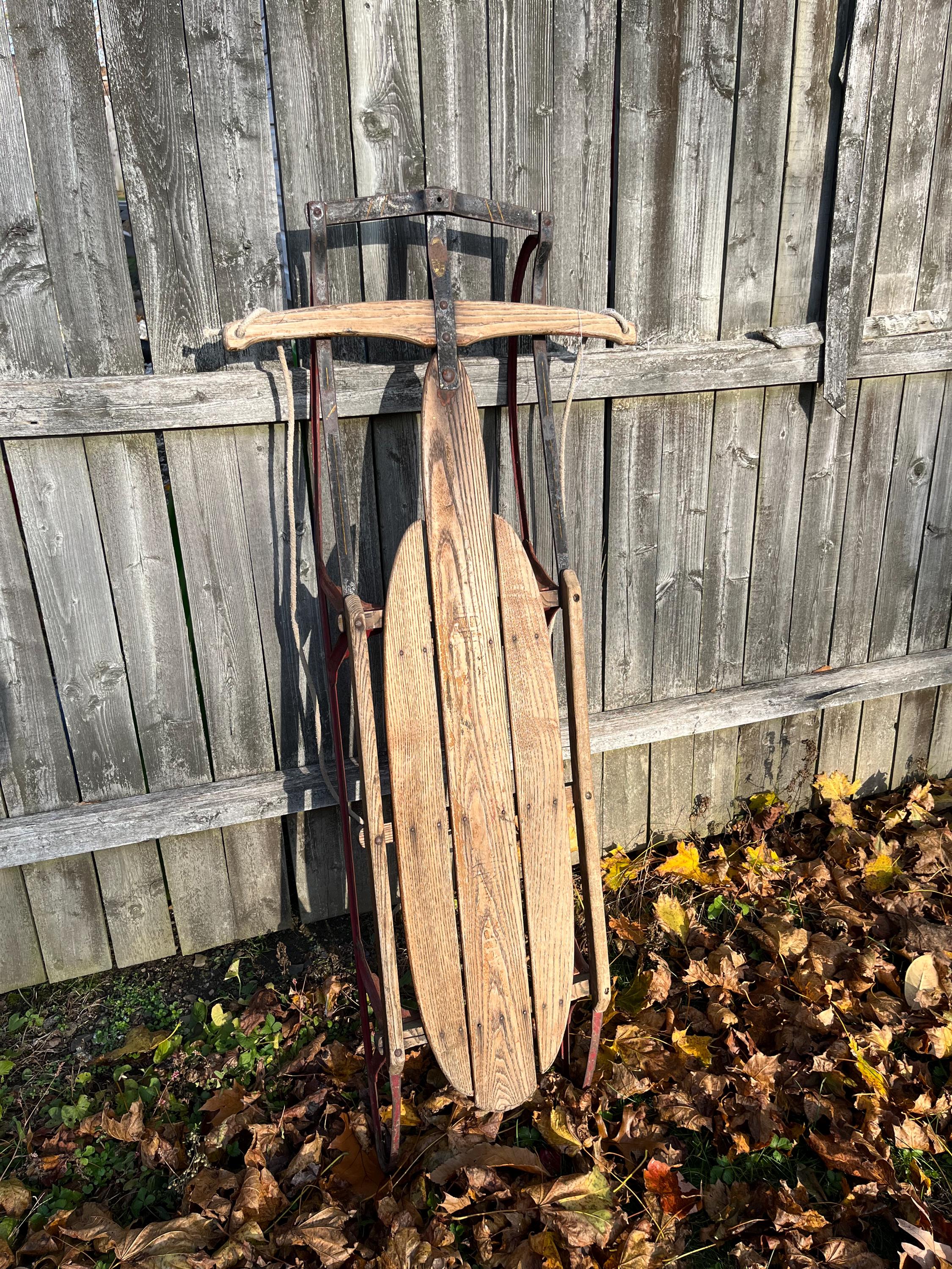 Vintage Flexible Flyer Snow Sled - Etsy