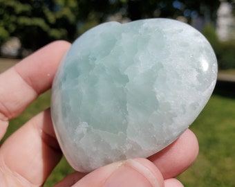Caribbean Calcite Heart