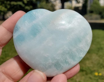 Caribbean Calcite Heart