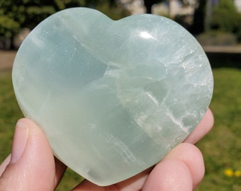 Caribbean Calcite Heart