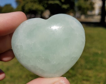 Caribbean Calcite Heart
