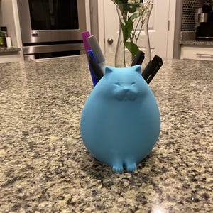 pot à crayons chat (impression 3D)