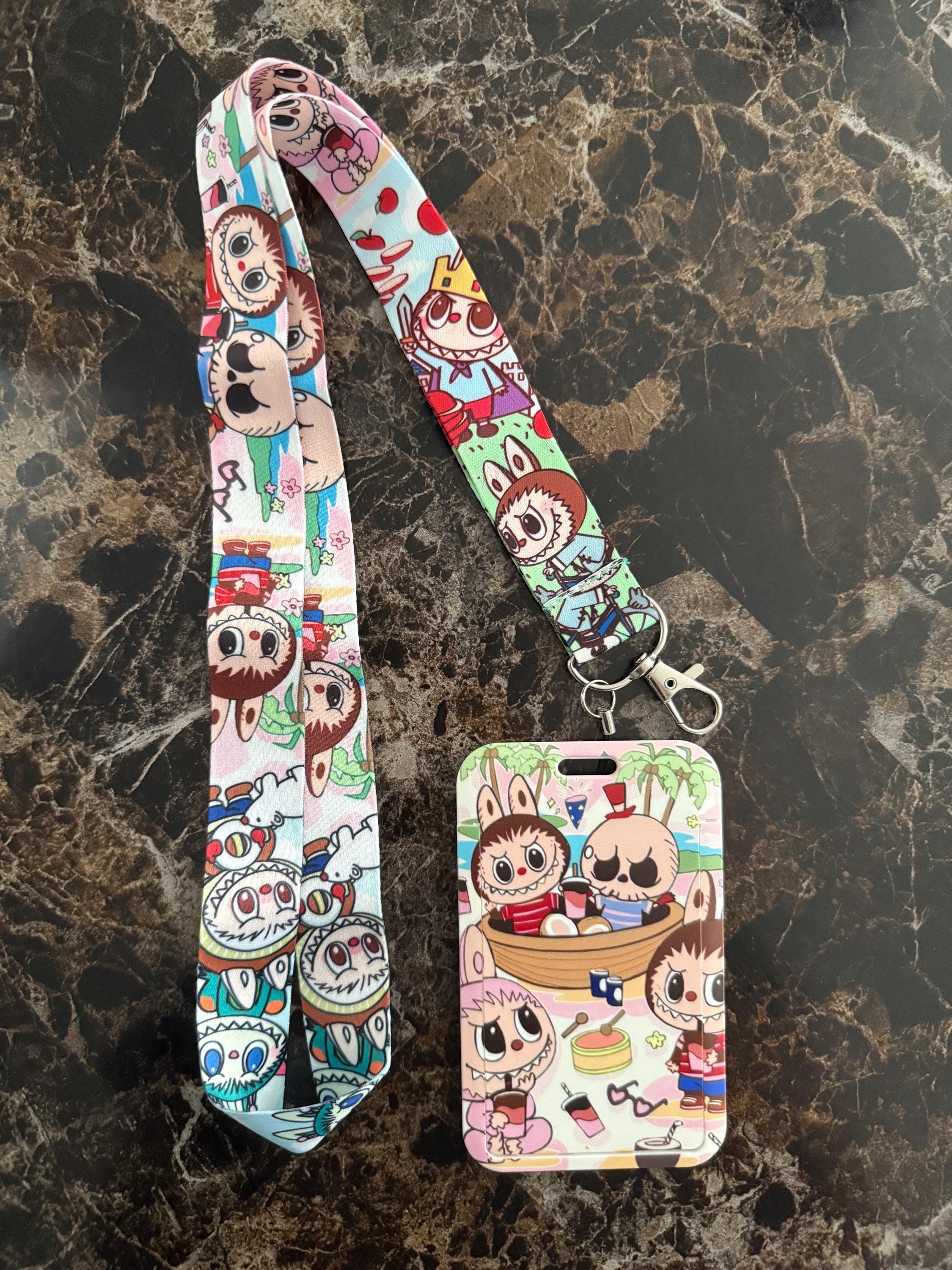 The Monsters Labubu ID Holder Lanyard