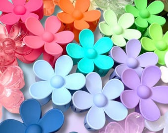 Plumeria - Fermaglio Per Capelli Forma Di Fiore, Antiscivolo, Forte Tenuta, Da Donna, Per Capelli Spessi, Per Ragazze E Donne, Per Artigliare Capelli - Foto 3