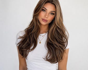 BROWN WIGS