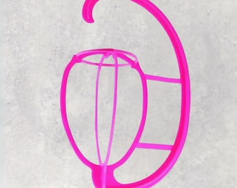 Pink Wig Hanger | Wig Storage Hook for Drying, Styling & Display