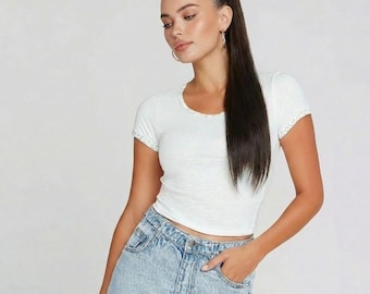 Dark Brown Wrap Around Ponytail Extensions 22" Long Sleek Straight Ponytail | Heat-Resistant, Natural Look Ponytail Hairpiece