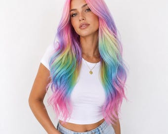 MULTI-COLOUR WIGS